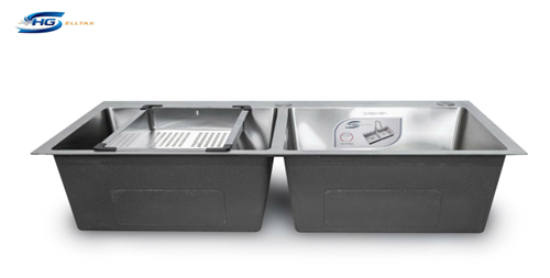 Chậu 2 hố Đặt bàn- ST 8245      