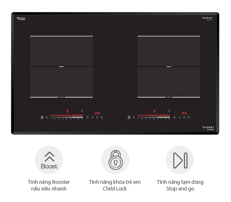 Bếp Từ DIC-6603
